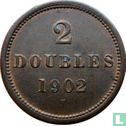 Guernsey 2 doubles 1902 - Image 1