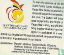 Papoea-Nieuw-Guinea 50 toea 1991 "IX South Pacific Games" - Afbeelding 3