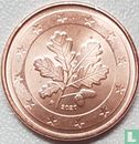 Duitsland 1 cent 2020 (F) - Afbeelding 1
