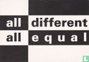 0415 - ungdom mot rasisme '95 "all different all equal" - Afbeelding 1