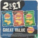 Walkers 2 for £1 Great Value - Afbeelding 2