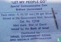 Israël 10 lirot 1971 (JE5731) "Let my people go" - Image 3