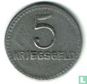 Kaiserslautern 5 pfennig 1918 - Afbeelding 2