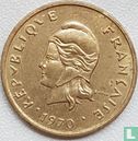 Nieuwe Hebriden 2 francs 1970 - Afbeelding 1