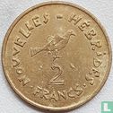 Nieuwe Hebriden 2 francs 1970 - Afbeelding 2