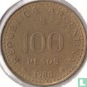 Argentinien 100 Peso 1980 (Aluminium-Bronze) - Bild 1