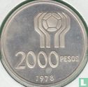 Argentinien 2000 Peso 1978 "Football World Cup in Argentina" - Bild 1
