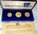 Argentinië jaarset 1978 (PROOF) "Football World Cup in Argentina" - Afbeelding 1