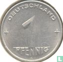 RDA 1 pfennig 1952 (petit A) - Image 2