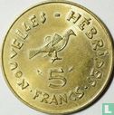 Nieuwe Hebriden 5 francs 1979 - Afbeelding 2