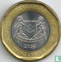 Singapour 1 dollar 2016 - Image 1