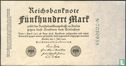 Deutschland 500 Mark 1922 (S.74b - Ros.71b) - Bild 1