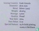 Cook Islands 10 dollars 2014 (PROOF) "Swan Lake Ballerina" - Image 3
