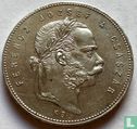 Hongarije 1 forint 1869 (KB) - Afbeelding 2