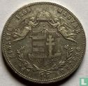 Hongrie 1 forint 1868 (KB) - Image 1