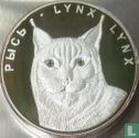Belarus 20 rubles 2008 (PROOF) "Lynx" - Image 2