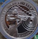 Belarus 20 roubles 2001 (PROOF) "2002 Winter Olympics in Salt Lake City - Biathlon" - Image 2