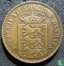 Deens West-Indië 1 cent 1859 - Afbeelding 2