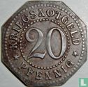 Schwarzburg-Sondershausen 20 pfennig - Afbeelding 1