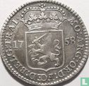 Utrecht ¼ gulden 1758 - Afbeelding 1