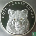 Belarus 20 rubles 2007 (PROOF) "Wolf" - Image 2