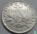 Frankrijk 50 centimes 1907 - Afbeelding 1