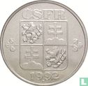 Tchécoslovaquie 1 haler 1992 - Image 1