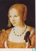 Brustbild einer jungen Venezianerin, 1505 - Afbeelding 1