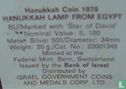 Israël 100 lirot 1979 (JE5739) "Hanukkah lamp from Egypt" - Afbeelding 3