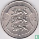 Estonia 1 kroon 1992 - Image 1