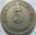 German Empire 5 pfennig 1909 (A) - Image 1