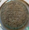 Bolivia 50 centavos 1908 - Afbeelding 1