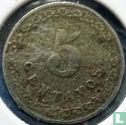 Paraguay 5 centavos 1908 - Image 2