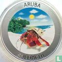 Aruba 5 florin 2018 (PROOF) "Hermit crab" - Image 2