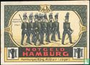 Hamburg Burgermilitar 1 mark, 1921 - Afbeelding 2
