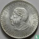 Mexico 10 pesos 1957 "100th anniversary of constitution" - Image 2