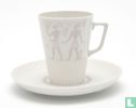 Koffiekop en schotel - Diana - Decor Athene Lichtpaars - Mosa - Afbeelding 1