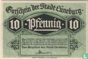 Lüneburg Stadt 10 Pfennig 1920 - Afbeelding 1