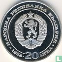 Bulgarie 20 leva 1988 (BE) "100 years Bulgarian State railways" - Image 1