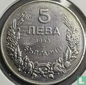 Bulgaria 5 leva 1943 - Image 1