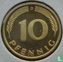 Duitsland 10 pfennig 1972 (D) - Afbeelding 2