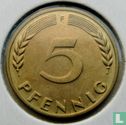 Allemagne 5 pfennig 1970 (F) - Image 2