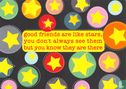 Good friends are like stars - Afbeelding 1