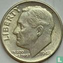 United States 1 dime 1948 (D) - Image 1