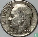 United States 1 dime 1950 (D) - Image 1