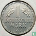 Allemagne 1 mark 1970 (BE - F) - Image 1