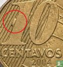 Brazil 10 centavos 2004 (misstrike) - Image 3