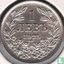 Bulgarije 1 lev 1925 (met muntteken) - Afbeelding 1