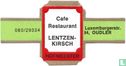 Café Restaurant Lentzen-Kirsch - 080/29334 - Luxemburgerstr. 84, Oudler - Bild 1