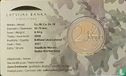 Latvia 2 euro 2021 (coincard) "100th anniversary Iure recognition of the Republic of Latvia" - Image 2